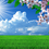 Nature spring flowers landscapes trees sky landscape background images